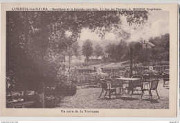 Fixe Luxeuil Hostellerie De La Roseraie Un Coin De La Terrasse  Tampon J Burner Et Cie - Luxeuil Les Bains