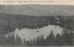 Freiburg Allemagne (10231) Der Mummelsee I, Schwarzwald, . Höne 1032 M. Post U. Telegraph - Freiburg I. Br.