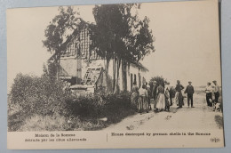 DPT 80 - Maison De La Somme Détruite Par Les Obus Allemands - Zonder Classificatie