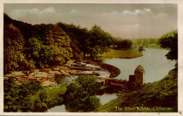 LANCS - CLITHEROE - THE RIVER RIBBLE RP  La4440 - Sonstige & Ohne Zuordnung