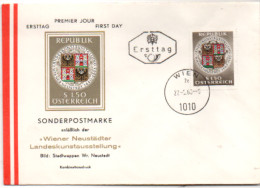 Österreich 1966 MiNr. 1206 Neustädter Landeskunstausstellung Ersttag Austria FDC Scott: 761  YT: 1042 Sg: 1469 - FDC