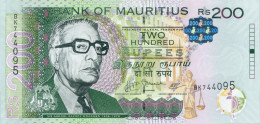 Mauritius P-61a 200 Rupees 2010 UNC - Mauricio