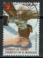België OBP 3783 - La Diversité Sur Les Lieux De Travail - Des Mains - Used Stamps