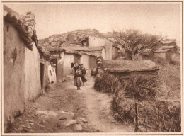 Algerie 1934, Village Du Taguemount Djedid, Stampa Epoca, Vintage Print - Estampes & Gravures