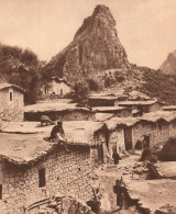 Algerie 1934, Les Toits En Terrasse D'Agouni Guehrane, Kabylie, Stampa - Estampes & Gravures