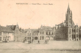 73850004 Poperinghe Poperinge Belgie Grande PLace Groot Markt  - Poperinge