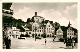 73849934 Nachod CZ Zentrum Blick Zum Schloss  - Tchéquie