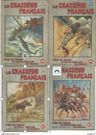 LOT Le Chasseur Français - Année 1951 - 4 Numéros - Jagen En Vissen