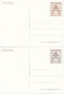 VATIKAN  P 20-21, Ungebraucht, 1981 - Enteros Postales