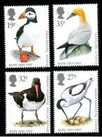 GRAN BRETAÑA 1989 - UK - AVES - PAJAROS - YVERT 1363/1366** - Unused Stamps