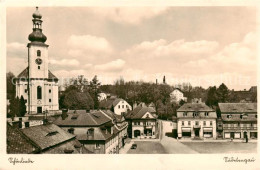 73849661 Schoenlinde Krasna Lipa CZ Marktplatz Kirche  - Tschechische Republik