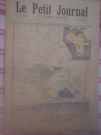 Petit Journal 93 Carte Dahomey Anniversaire Bataille De Mars La Tour Chanson La Rose Et Pierrot - Revues Anciennes - Avant 1900