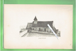 1897 EGLISE DE OULINS EURE ET LOIR - Centre - Val De Loire