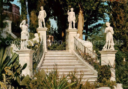 73828154 Corfu Korfu Achilleon Ingresso Dal Giardino Corfu Korfu - Griekenland