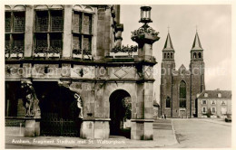 73827578 Arnhem Arnheim NL Fragment Stadhuis Met St Walburgkerk  - Other & Unclassified