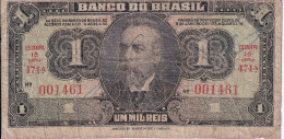 BILLETE DE BRASIL DE 1000 REIS DEL AÑO 1923 (BANK NOTE) - Brasile