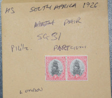 SOUTH AFRICA  STAMPS Drommedaris Ship 1d  1926  L1 ~~L@@K~~ - Unused Stamps