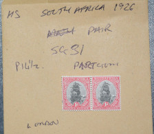 SOUTH AFRICA  STAMPS Drommedaris Ship 1d  1926  L1 ~~L@@K~~ - Ungebraucht