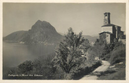 Postcard Switzerland Castagnola E Monte San Salvatore - Other & Unclassified