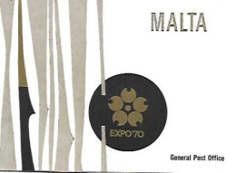 Malta & World Expo '70, Osaka 1970 (409) - Joint Issues