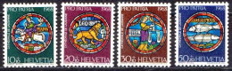 Switzerland MNH Set - Verres & Vitraux