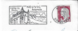 FRANCE. POSTMARK. CASTLE. NEUVIC. 1963 - 1961-....