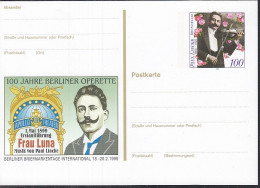 BRD PSo 57,  Ungebraucht, Berliner Briefmarkentage, 1999, Paul Lincke - Cartes Postales - Neuves