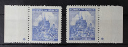 Böhmen Und Mähren 71b Pl.-St. Links+Rechts Postfrisch #RH722 - Altri & Non Classificati