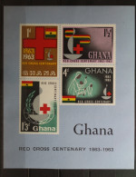 Ghana Block 8 Mit 145-148 Postfrisch #TT889 - Andere & Zonder Classificatie