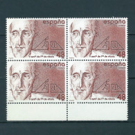 ESPAÑA 1987—FRANCISCO DE VITORIA ** 2883, YT 2498, Mi 2763, Sg 2899. Bloque, MNH Stamps - Nuevos