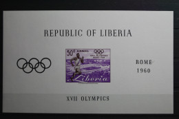 Liberia Block 16 Mit 556 Postfrisch #UP450 - Other & Unclassified