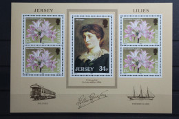 Großbritannien Jersey Block 4 Mit 372-373 Postfrisch #UP576 - Jersey