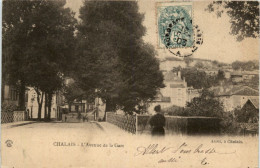 Chalais - L Avenue De La Gare - Autres & Non Classés