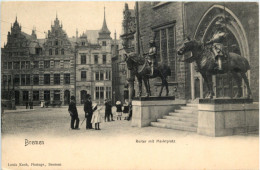 Bremen - Reiter Mit Marktplatz - Bremen