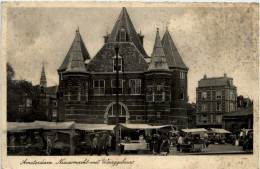 Amsterdam - Niewmarkt Met Waaggebouw - Amsterdam