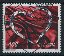 Suisse - 2017 - Liebe - Ersttag Voll Stempel ET - Oblitérés