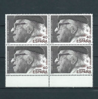 ESPAÑA 1987—RAMON CARANDE ** 2882, YT 2519, Mi 2784, Sg#2922. Bloque. MNH Stamps - Nuovi
