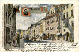 Gruss Aus Tölz - Litho - Bad Tölz