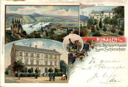 Remagen - Hotel Deutscher Kaiser - Litho - Remagen