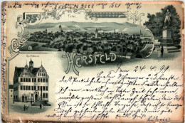 Gruss Aus Hersfeld - Litho - Bad Hersfeld
