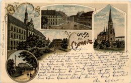 Gruss Aus Chemnitz - Litho - Chemnitz