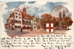 Freiburg - Rathaus - Prägekarte - Freiburg I. Br.