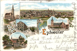 Gruss Aus Eschweiler - Litho - Eschweiler