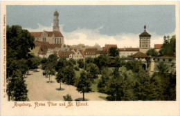 Augsburg - Rotes Thor Und St. Ulrich - Augsburg