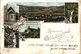 Gruss Aus Murrhardt - Litho - Waiblingen