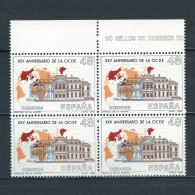 ESPAÑA 1987—OCDE ** 2874, YT 2492, Mi 2757, Sg 2896. Bloque ** MNH Stamps - Neufs