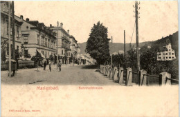 Marienbad - Bahnhofstrasse - Tchéquie