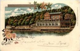 Gruss Aus Mülheim - Litho - Mülheim A. D. Ruhr