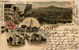 Gruss Aus Sulzbach - Litho - Waiblingen