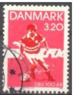 DANEMARK - Joueur De Football - Michael Laudrup - Used Stamps